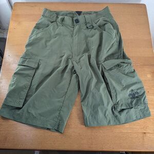 Boy Scouts of America Men's XS Olive Drab Nylon Centennial Uniform Cargo‎ Shorts